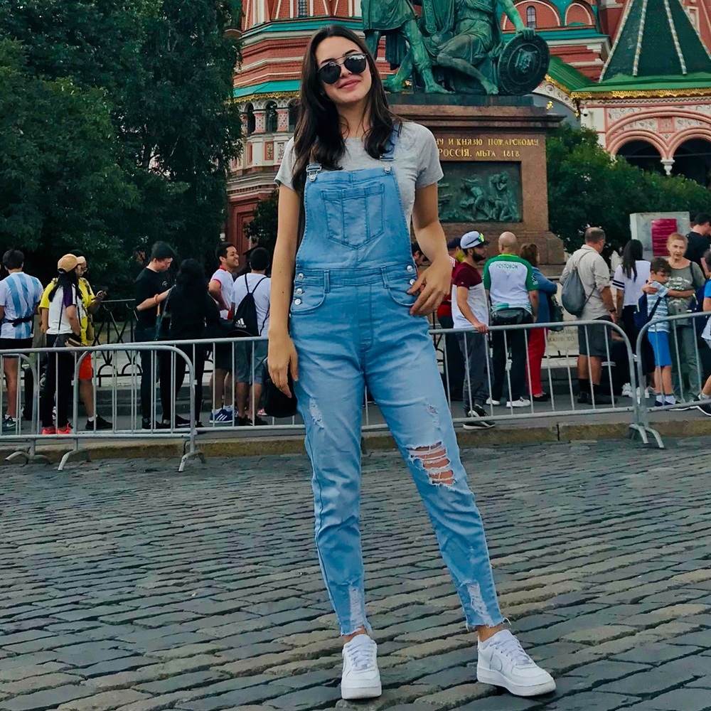 Denim Overalls